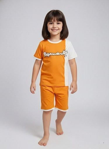 Kids' Retro Ringer Co-ord Set