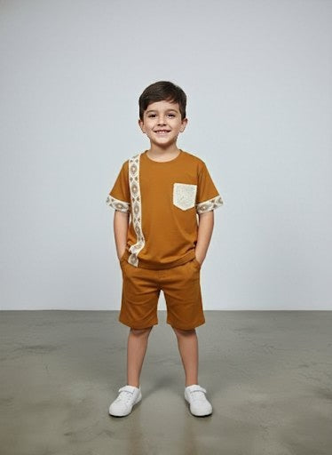 Artisanal Crochet Stripe Play-Set