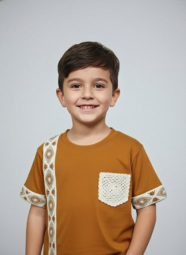 Artisanal Crochet Stripe Play-Set