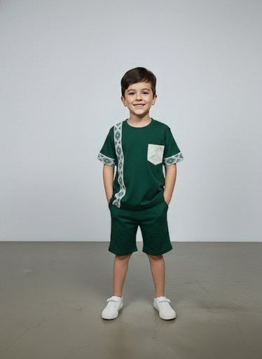 Artisanal Crochet Stripe Play-Set